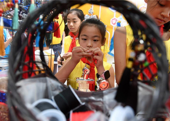 Teenage Creativity Fair Held in Nanning, China's Guangxi